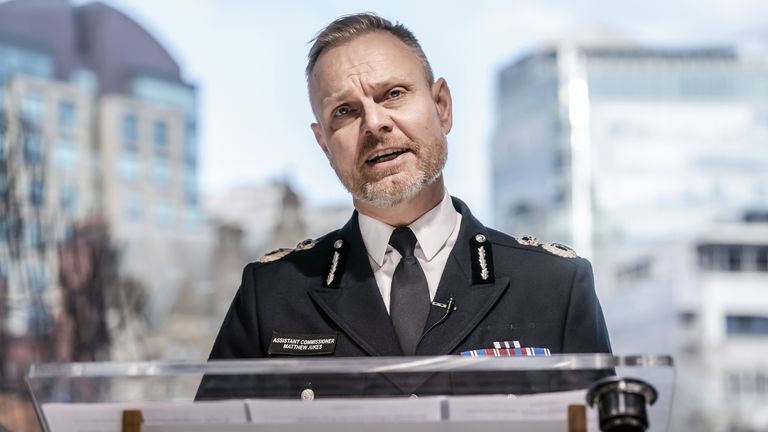 Matt Jukes, the head of counter-terrorism policing speaking in Manchester, following the publication of the third and final report from a public inquiry into the Manchester Arena bombing. A "significant" missed opportunity by MI5 to act over a key piece of intelligence might have prevented the Manchester Arena terror attack, the inquiry into the bombing has found. Twenty-two people were killed and hundreds were injured in a suicide attack at the end of an Ariana Grande concert on May 22 2017. Pi