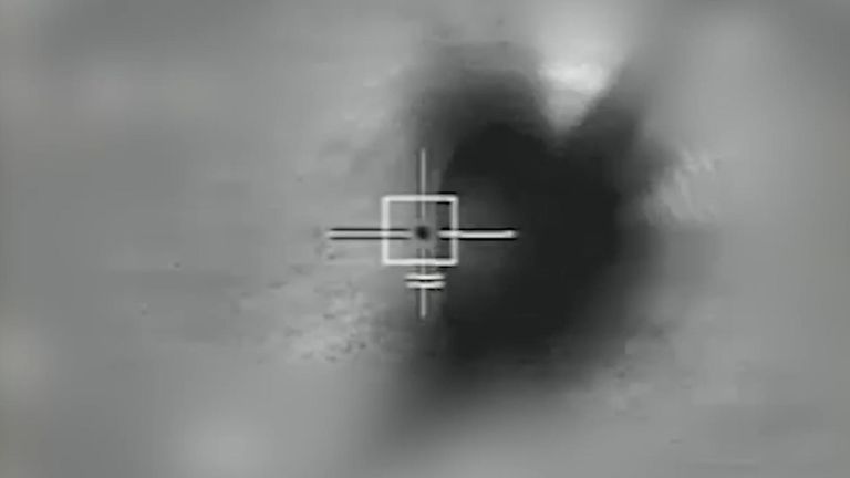 Israel intercepts Iranian drones and missiles