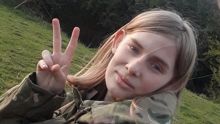 Rhianan Rudd. Pic: Family handout